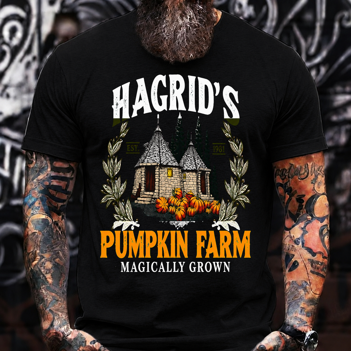 Hagrid's Pumpkin Farm Magically Grown T-Shirt