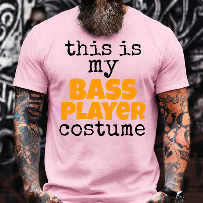 This Is My Bass Player Costume T-Shirt