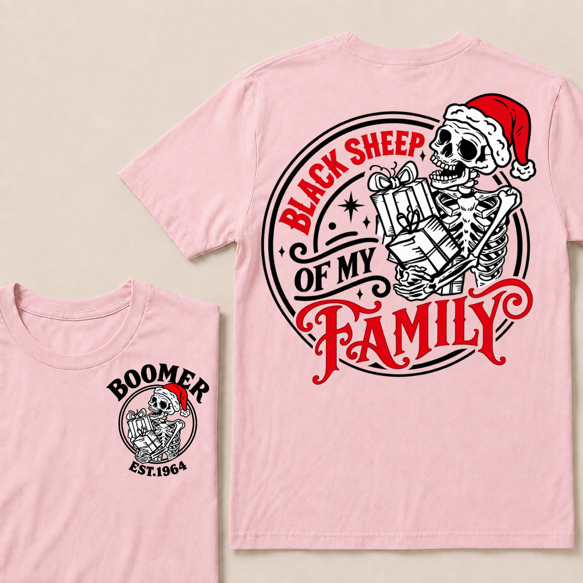Custom Your Year Black Sheep Of My Family T-shirt