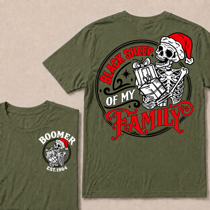 Custom Your Year Black Sheep Of My Family T-shirt