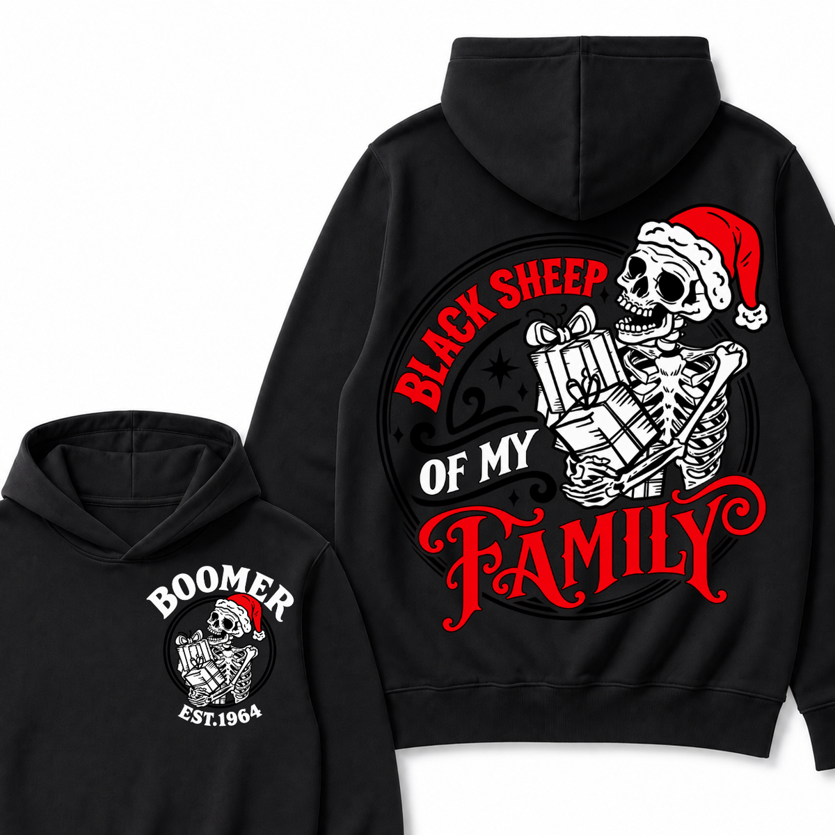 Custom Your Year Black Sheep Of My Family Hoodie
