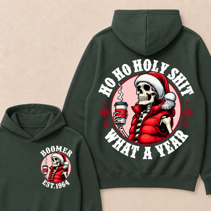 Ho Ho Holy Shit What A Year Custom Year T-shirt Custom Year Hoodie
