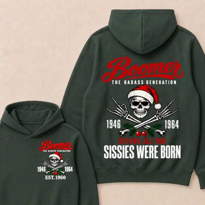 BOOMER The Badass Generation Before All You Sissies Were Born Custom EST.Year Hoodies