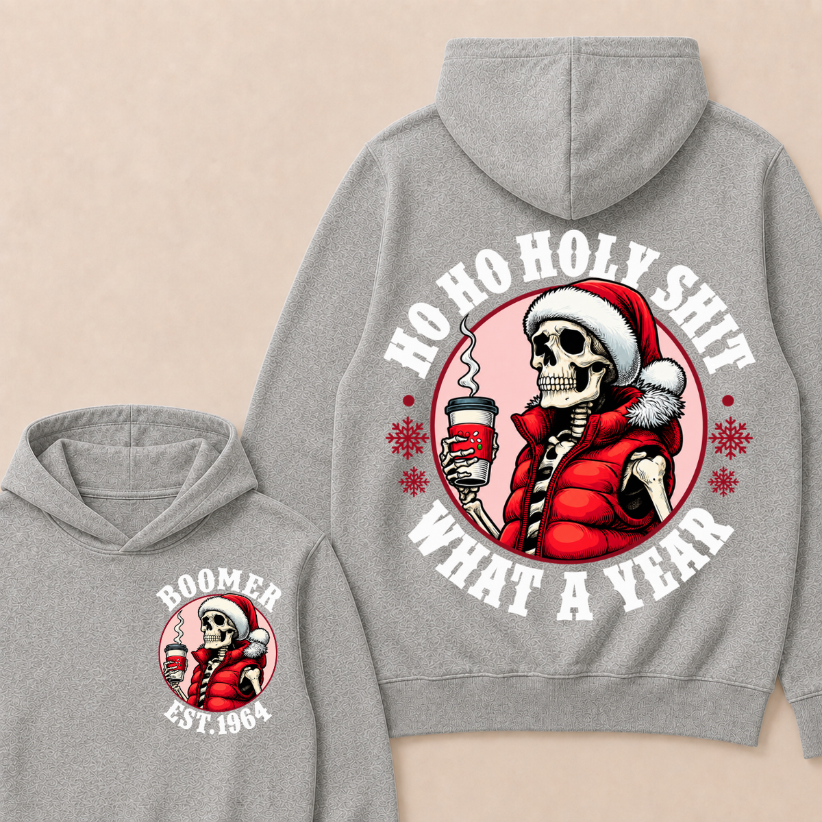 Ho Ho Holy Shit What A Year Custom Year T-shirt Custom Year Hoodie