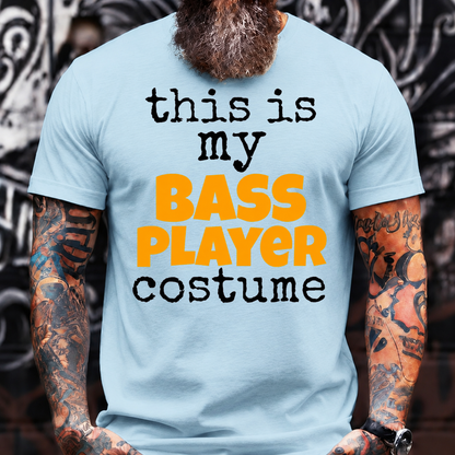 This Is My Bass Player Costume T-Shirt