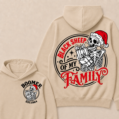 Custom Your Year Black Sheep Of My Family Hoodie