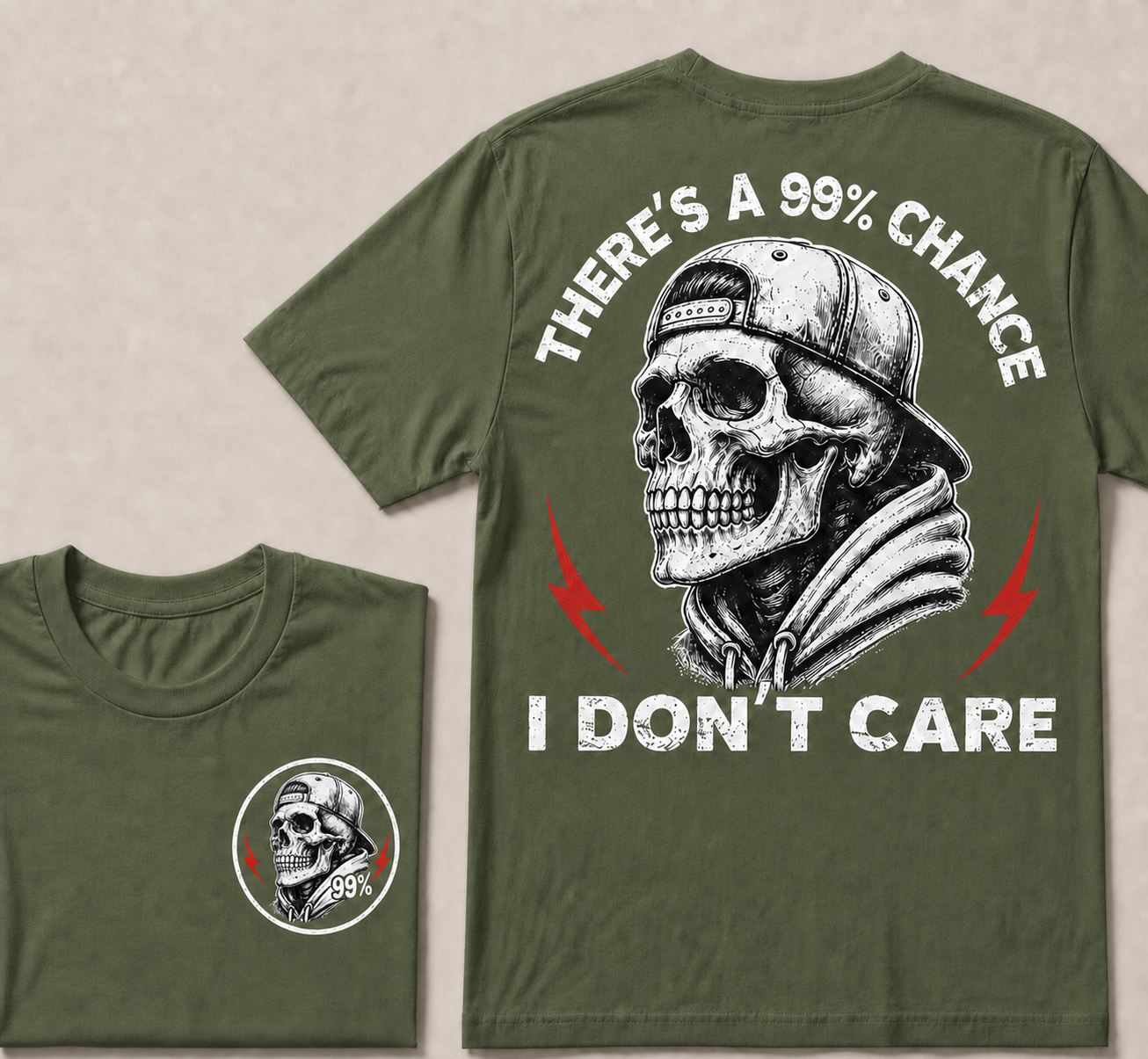 There's A 99% Chance I Don't Care T-shirt