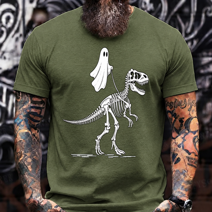 Ghost Dinosaur Skeleton T-Shirt