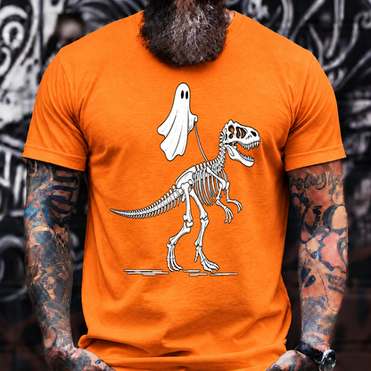Ghost Dinosaur Skeleton T-Shirt