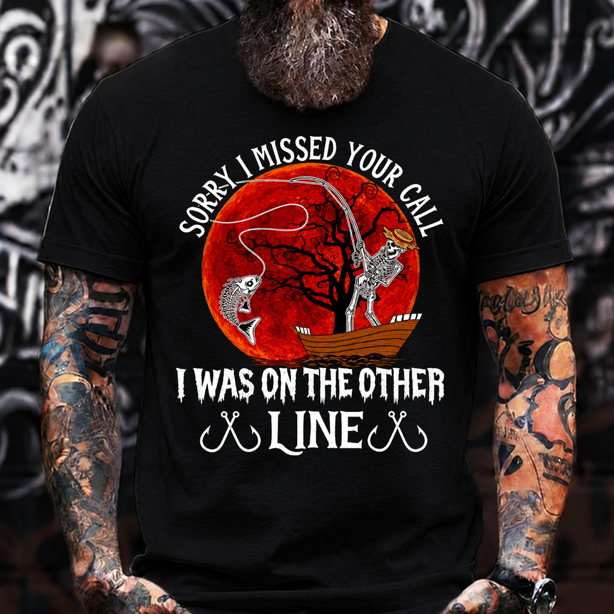 Sorry I Missed Your Call I Was On The Other Line T-Shirt