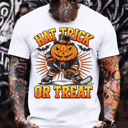 Hat Trick or Treat Halloween T-Shirt