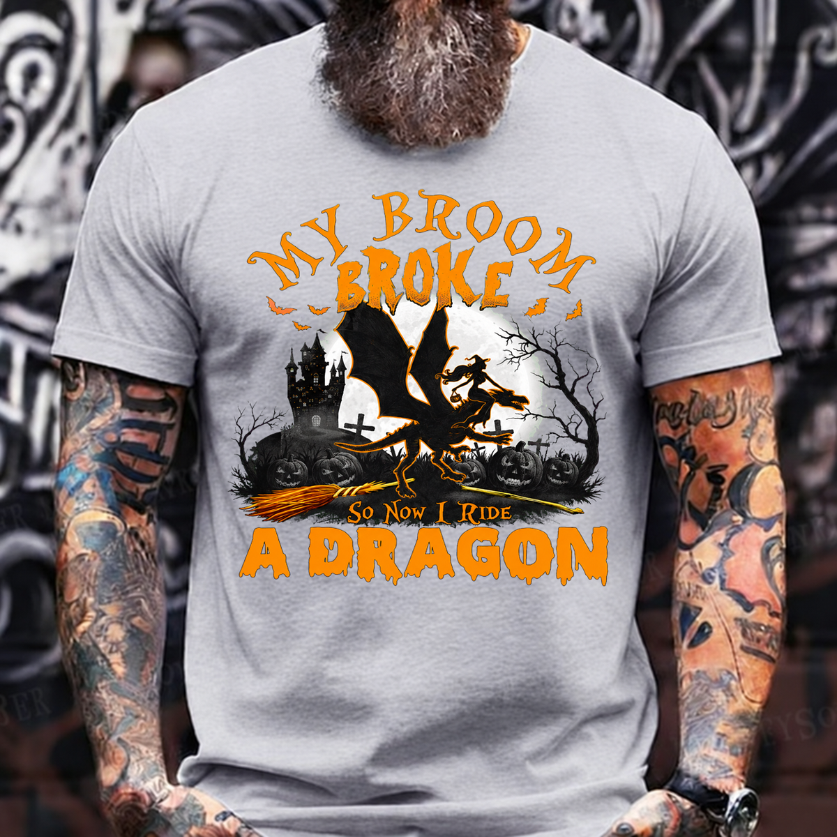 My Broom Broke So Now I Ride a Dragon T-Shirt
