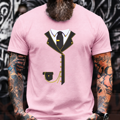 Black Gold Suit T-Shirt