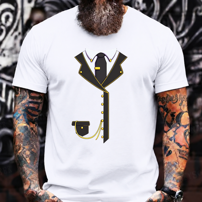 Black Gold Suit T-Shirt