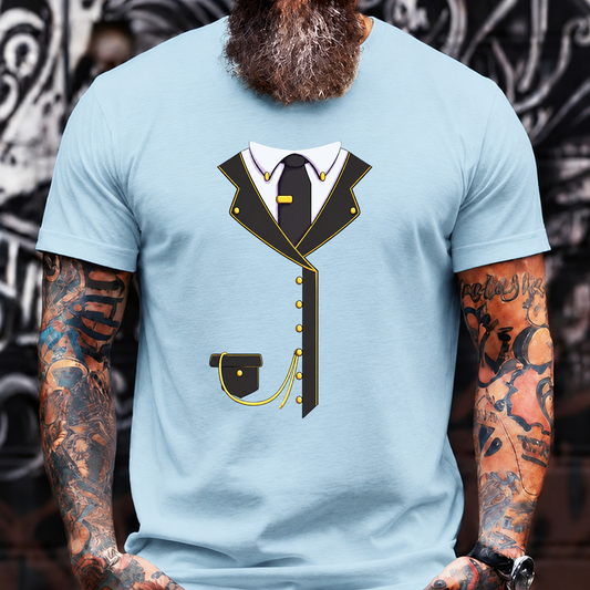 Black Gold Suit T-Shirt