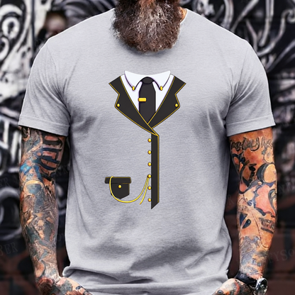 Black Gold Suit T-Shirt