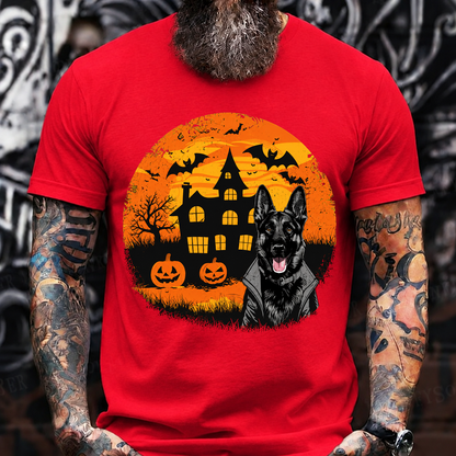 Halloween German Shepherd T-Shirt