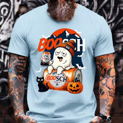 BOOSCH Halloween Ghost Pumpkin Beer T-Shirt