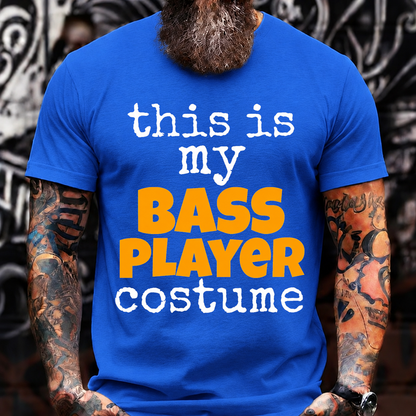 This Is My Bass Player Costume T-Shirt