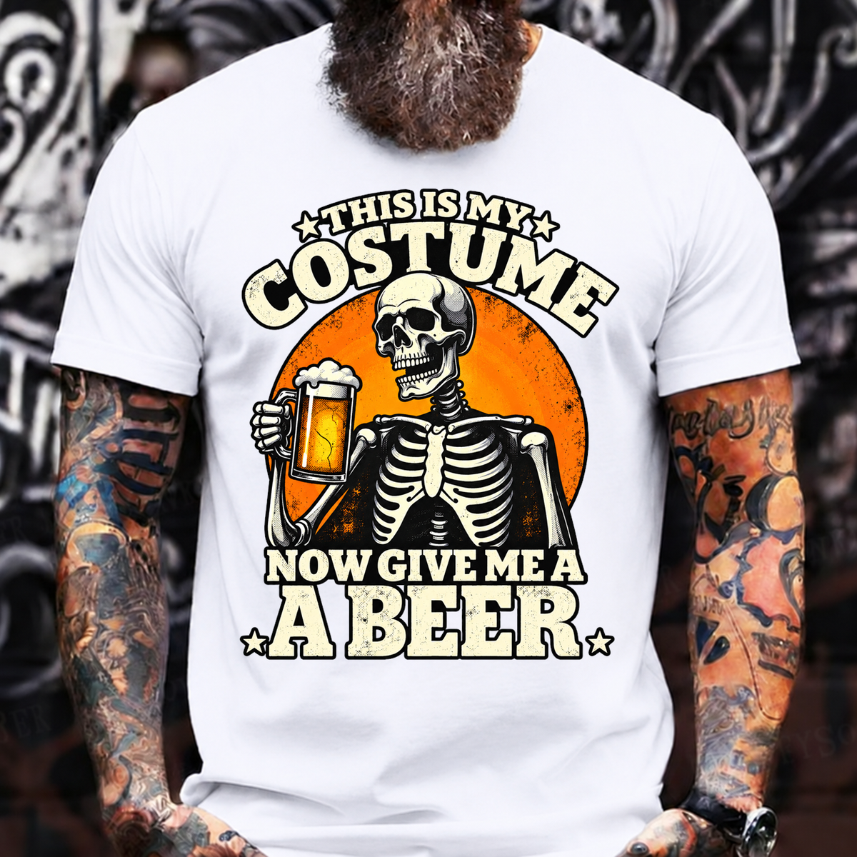 This Is My Costume Now Give Me A Beer T-Shirt