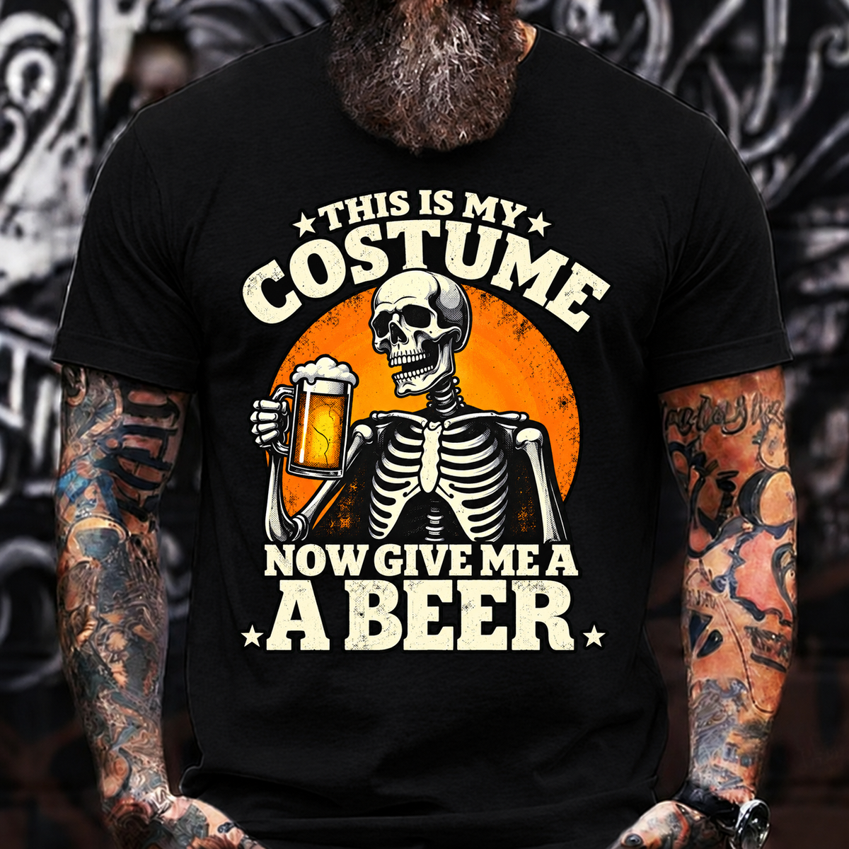 This Is My Costume Now Give Me A Beer T-Shirt