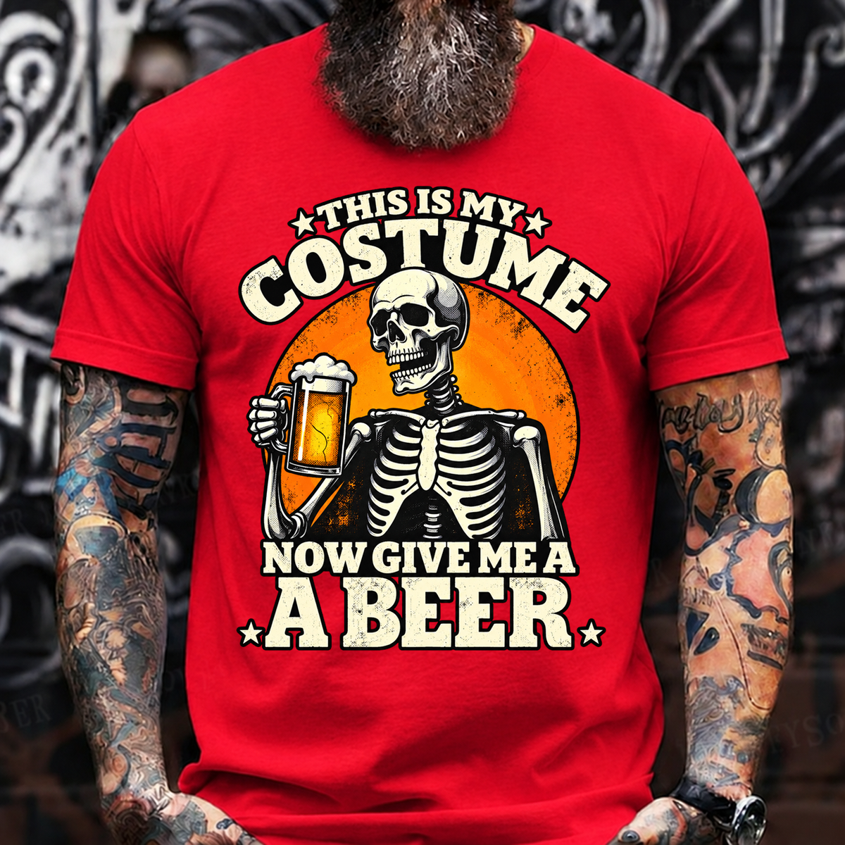 This Is My Costume Now Give Me A Beer T-Shirt