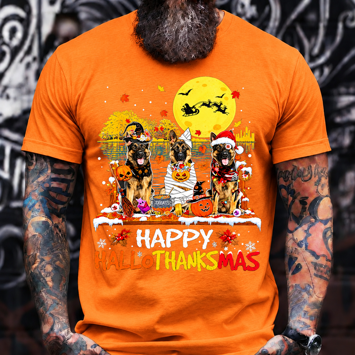 Happy Hallo Thanks Mas T-Shirt