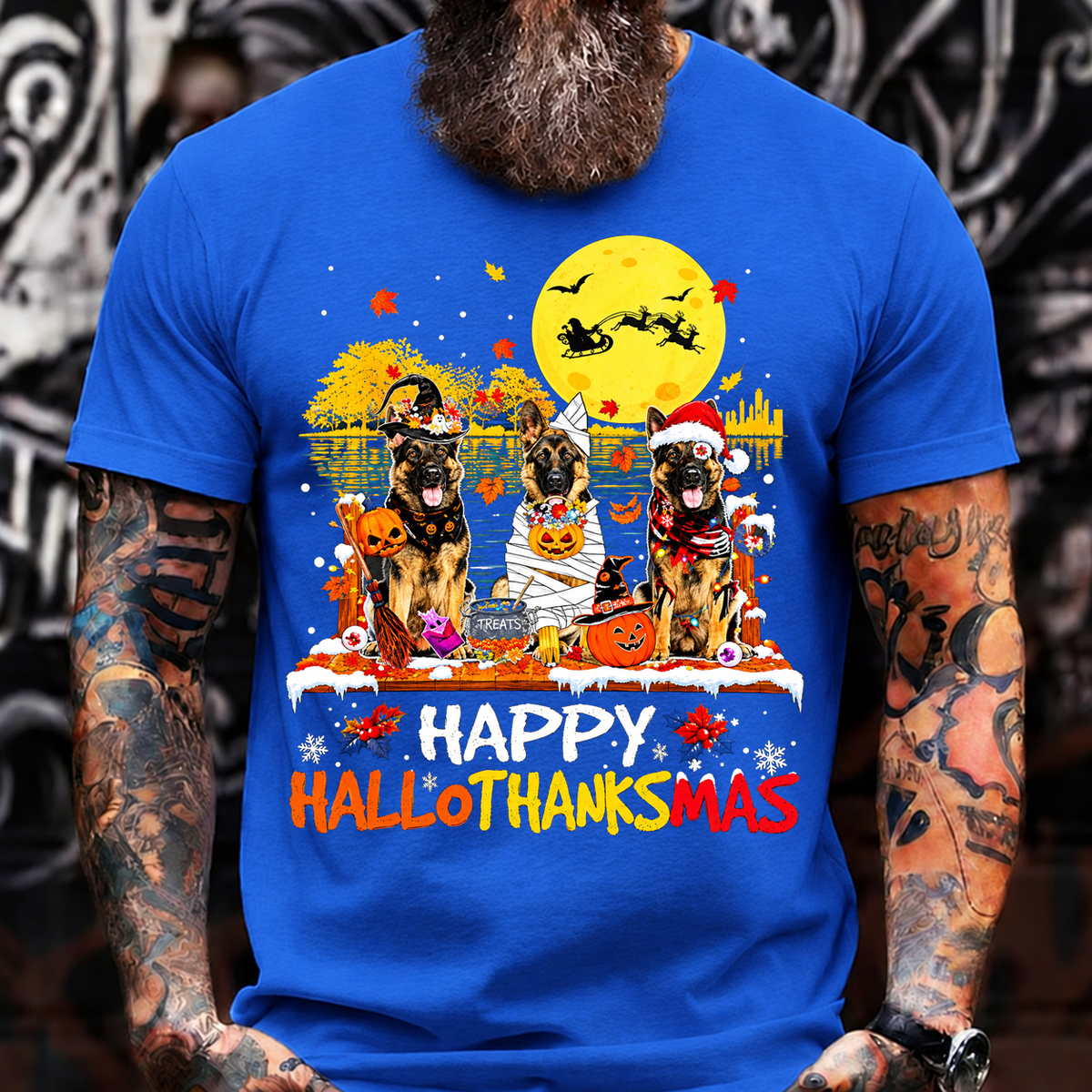Happy Hallo Thanks Mas T-Shirt