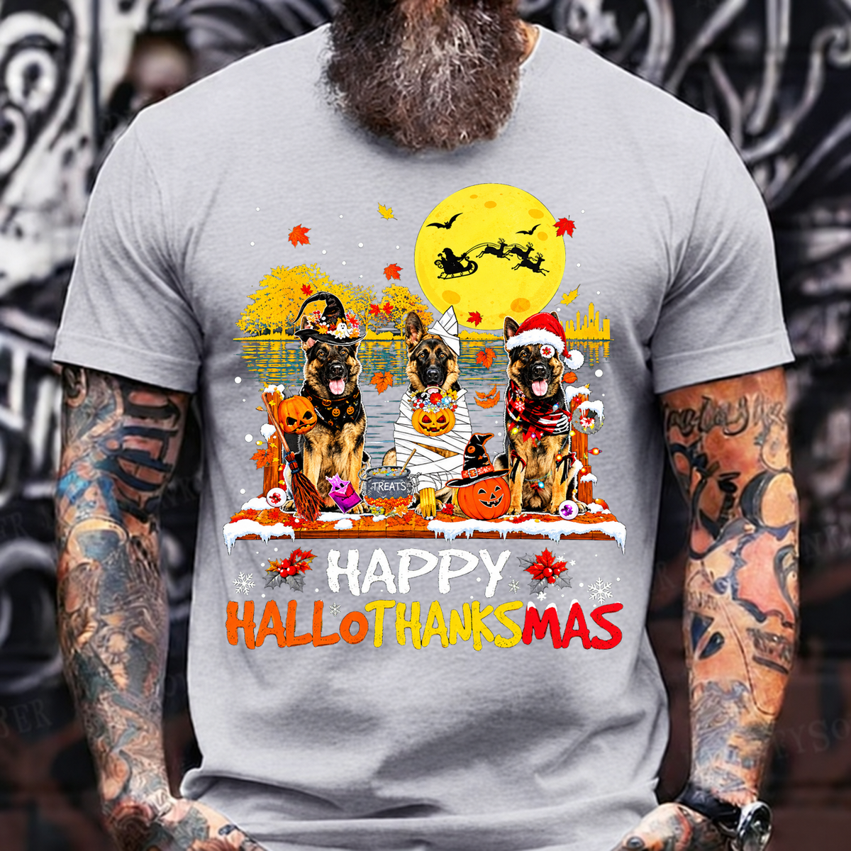 Happy Hallo Thanks Mas T-Shirt
