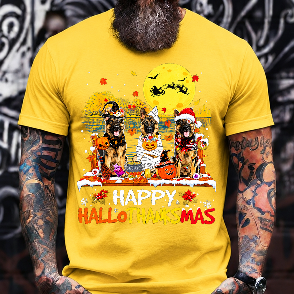 Happy Hallo Thanks Mas T-Shirt
