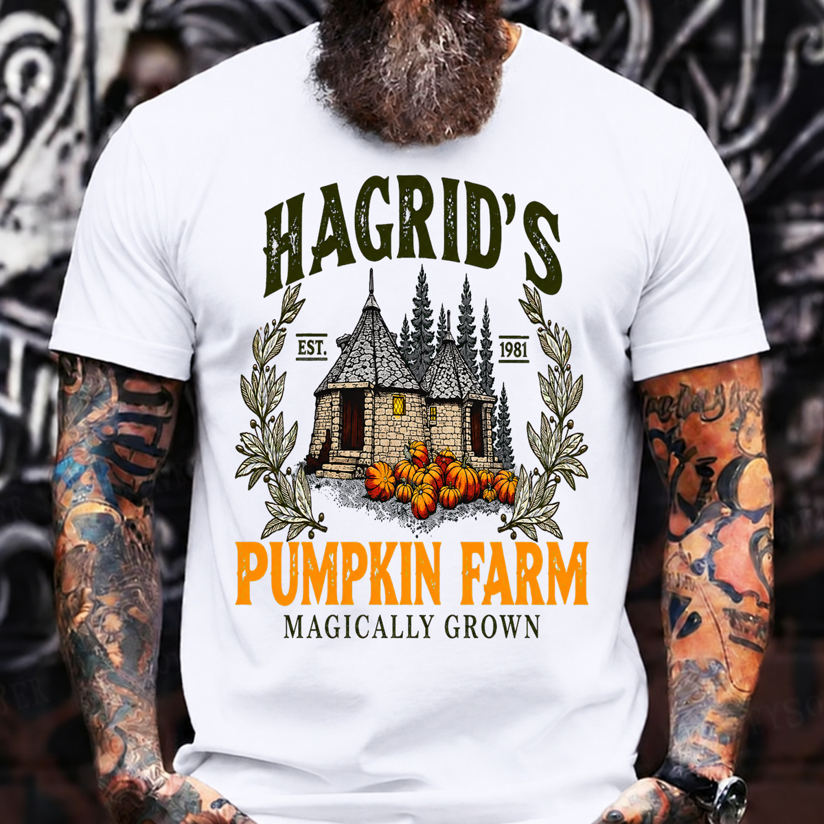 Hagrid's Pumpkin Farm Magically Grown T-Shirt