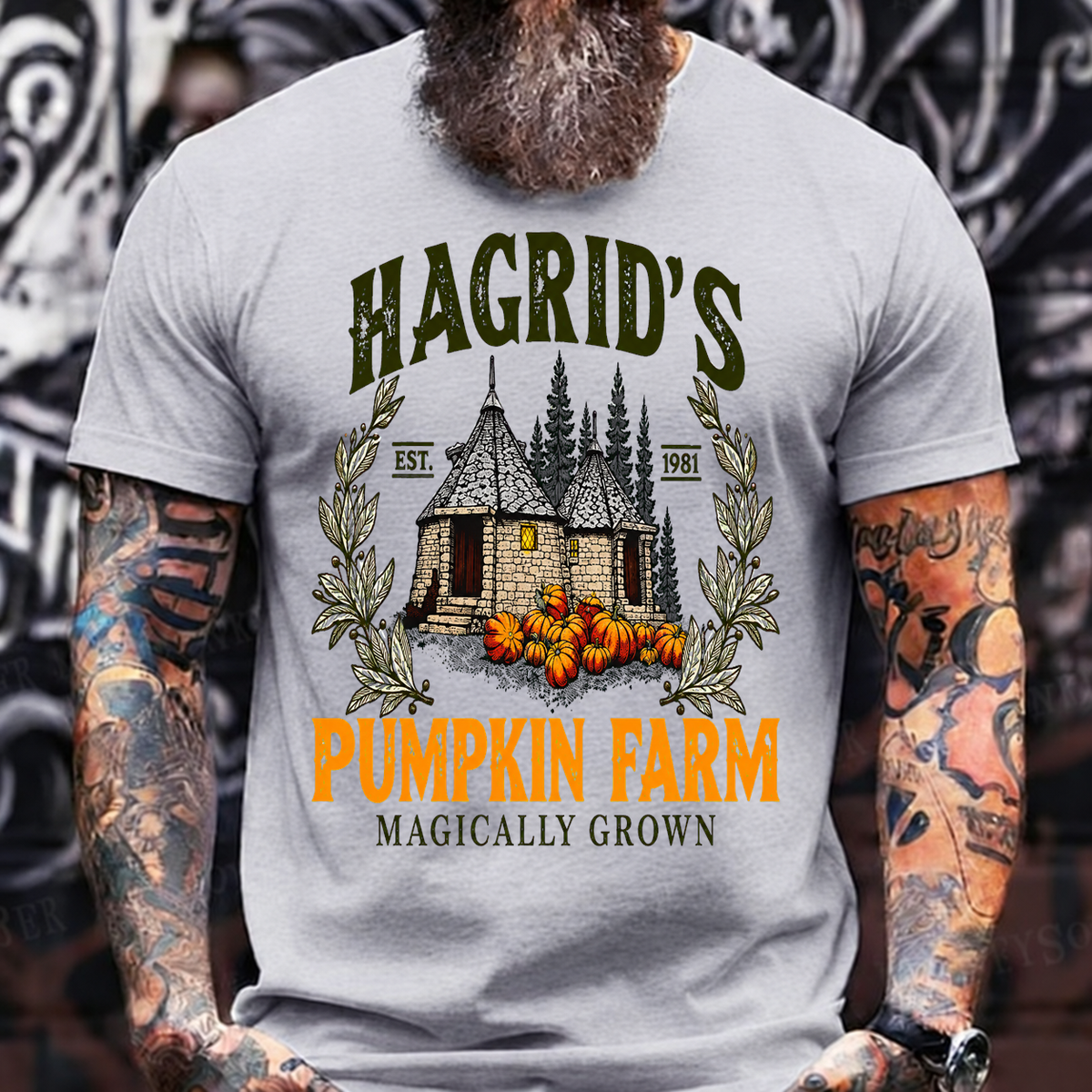 Hagrid's Pumpkin Farm Magically Grown T-Shirt