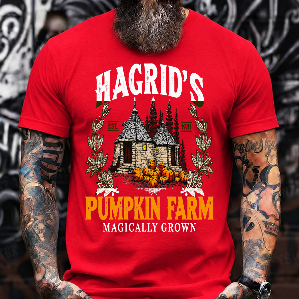 Hagrid's Pumpkin Farm Magically Grown T-Shirt