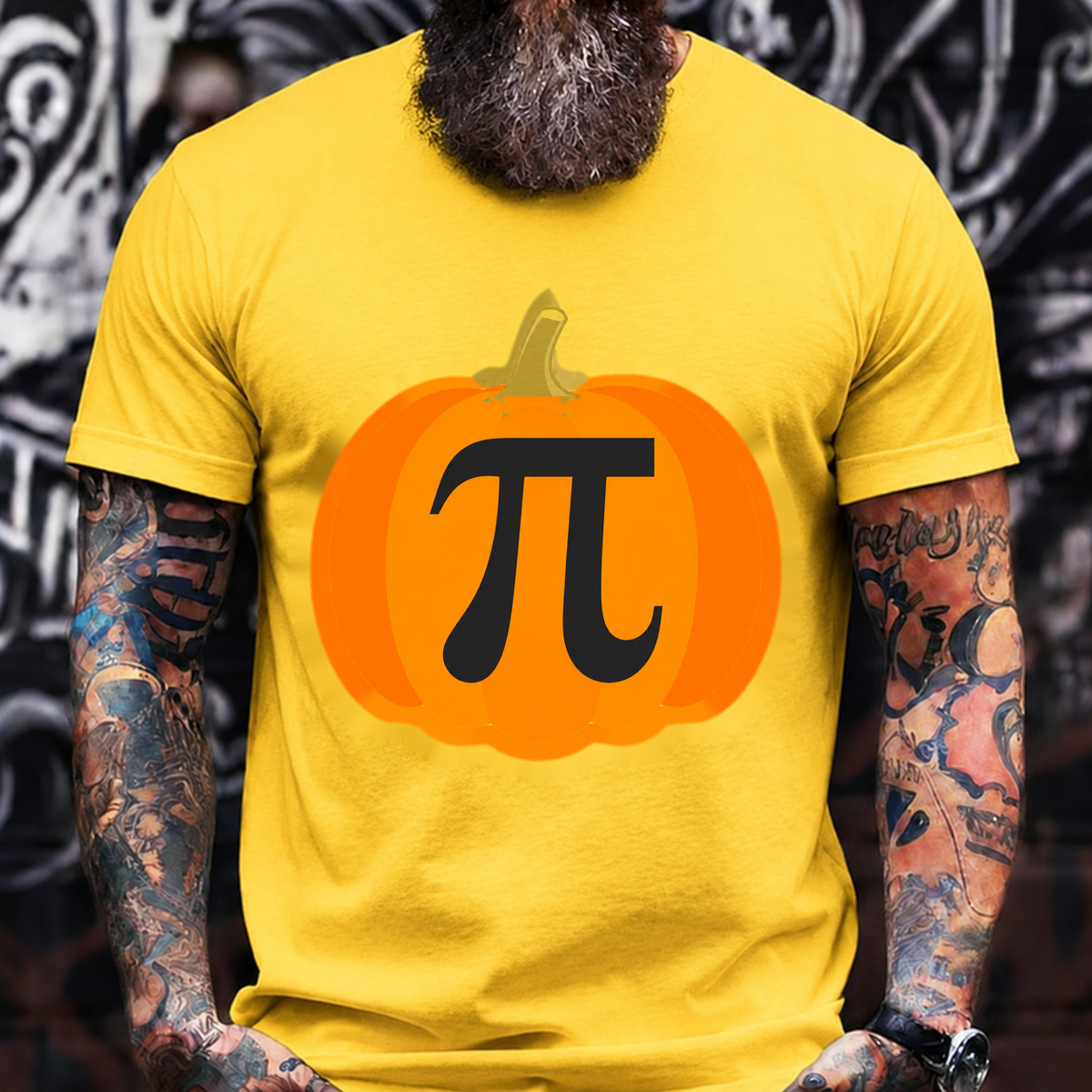 Funny π Halloween Pumpkin T-Shirt