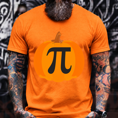 Funny π Halloween Pumpkin T-Shirt