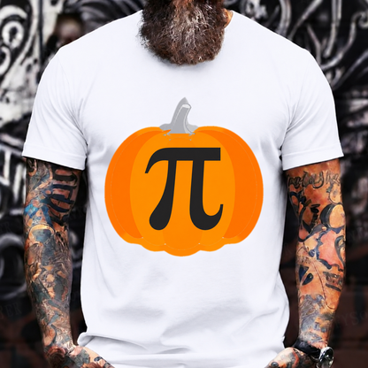 Funny π Halloween Pumpkin T-Shirt