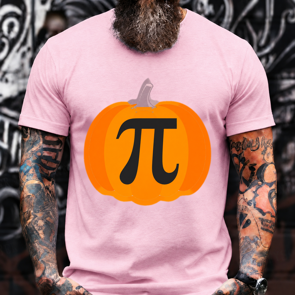 Funny π Halloween Pumpkin T-Shirt