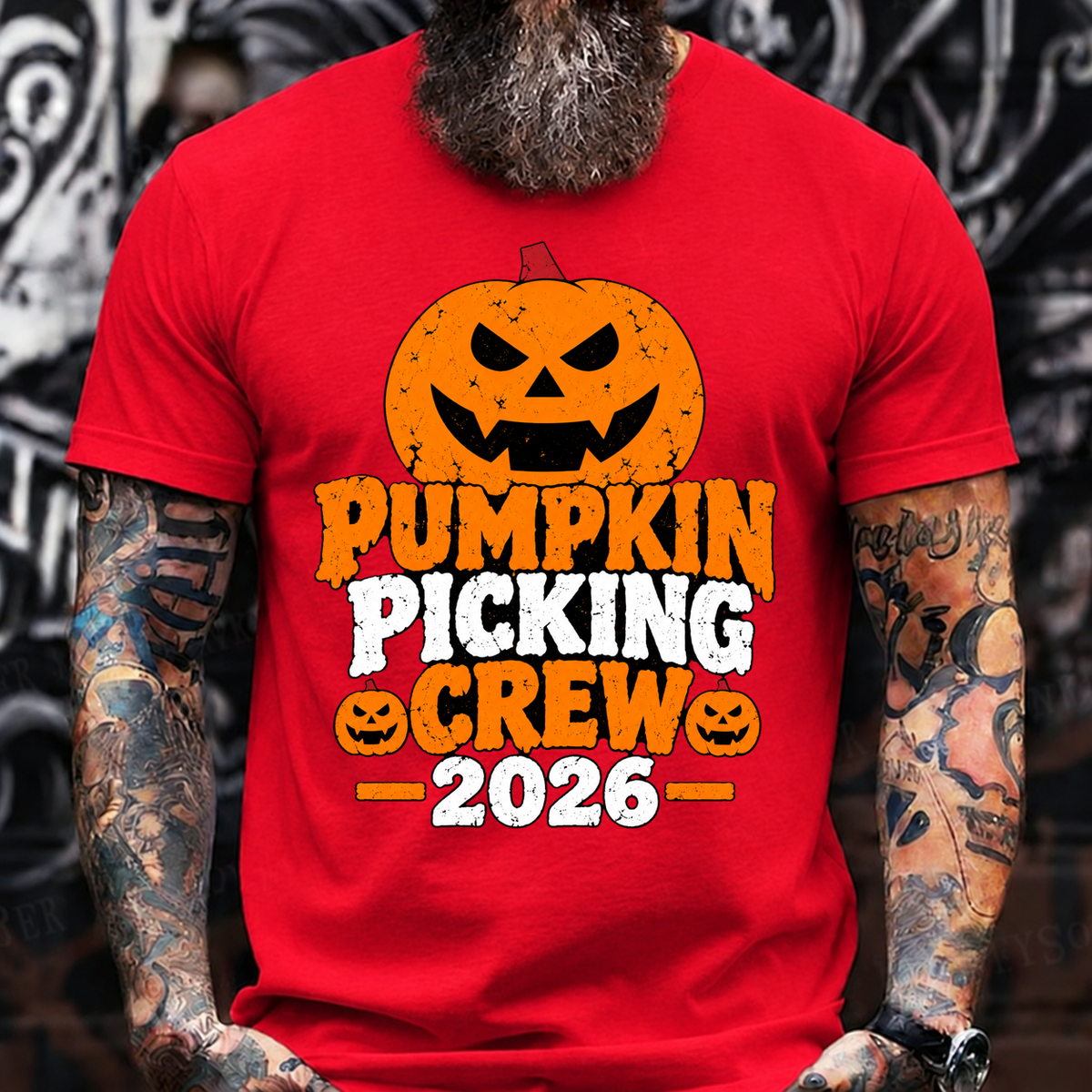Pumpkin Picking Crew 2026 T-Shirt